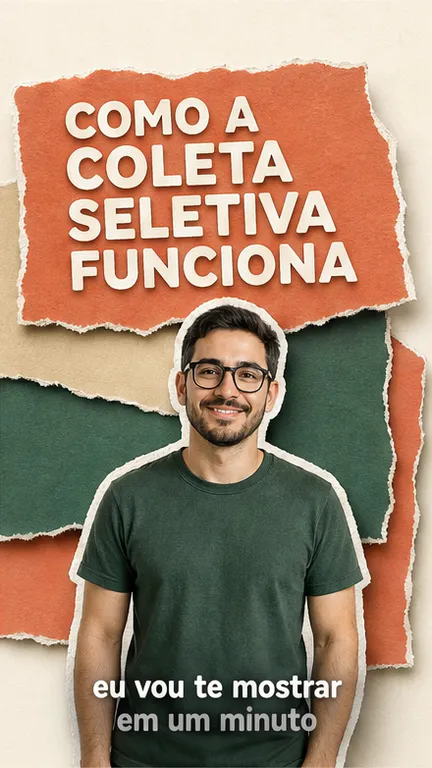 Primeira tela do estilo Recorte